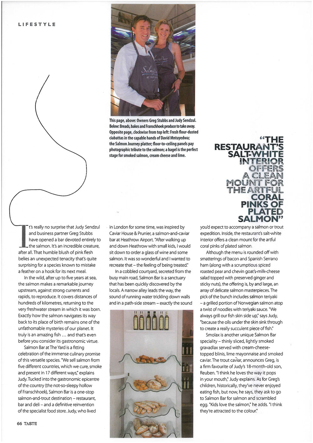 Salmon Bar Franschoek Taste Magazine PG66